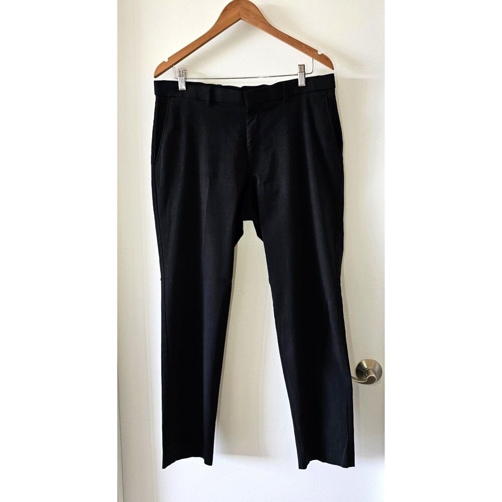 Tommy Hilfiger Men’s Black Pants Size 36W 30L Four pocket Style